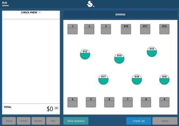 Creating and Adding Items to a Check